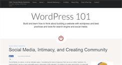 Desktop Screenshot of omcsocial.com